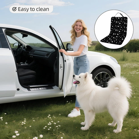 BUBBLE-FLY Hammock,Easy Design,19.29x17.3 Inch,Heavy Waterproof Pet Car Seat Cover for Dogs&Cats,Non-Slip Oxford Fabric