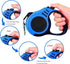 PETIMP Retractable Dog Leash, Lightweight 16FT Claw Print with Folding Bowl, Dispenser, Rubbish Bags for Small Medium