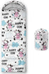 QOOMO Heart Butterfly Camping Sleeping Bags,3 Season Warm & Cool Weather,Lightweight,Waterproof Sleeping
