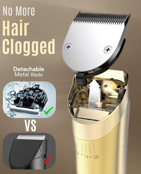2 Trimmer oneisall Cordless Horse Clippers,Low Noise Speed Grooming Clippers,Horse Shaver Kit for Matted Long