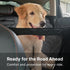 Hammock, Dog Car Seat Cover for Back Seat with Door Protection, Waterproof Dog Seat Soft-Padded Pet Car Seat Cover