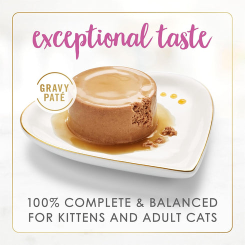 (Pack 24) 3 oz. Purina Fancy Feast Gravy Lovers Chicken Feast Pate in Wet Cat Food Gravy - of Cans