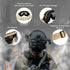 SPOSUNE Airsoft Goggles - Anti Fog Tactical Goggles with 3 Interchangeable Lens, UV400 Protection
