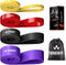 WHATAFIT Resistance Bands, Heavy Duty Exercise Bands for Men and Women, Strength Training Home Gym