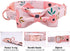 Elegant Little Tail Dog Collar with Bow, Adjustable Comfortable Bowtie Dog Collar for Small Medium Large Dogs