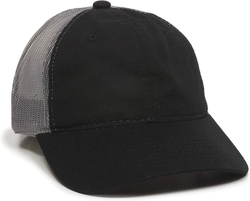 Garment Washed Meshback Cap by Outdoor Cap