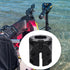 LaWana Kayak Rail Adapter, Black Kayak Rail Mount Compatible with Hobie H-Rail and MightyMount Duo Rails, Kayak Fishing