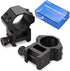 Scope Rings, High Profile Rifle Scope Mounts for Picatinny Rail (1 inch, Set of 2)