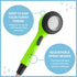 Deluxe Indoor/Outdoor Pet Washer - Dog Shower Attachment with Dual Connectors, Soft Rubber Massage Fingers, Dual Spray
