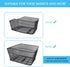 Mounting Brackets with Screws for Bike Basket Installation, Metal Sheets Holder Mount Adapter for Bicycle Cargo Rack