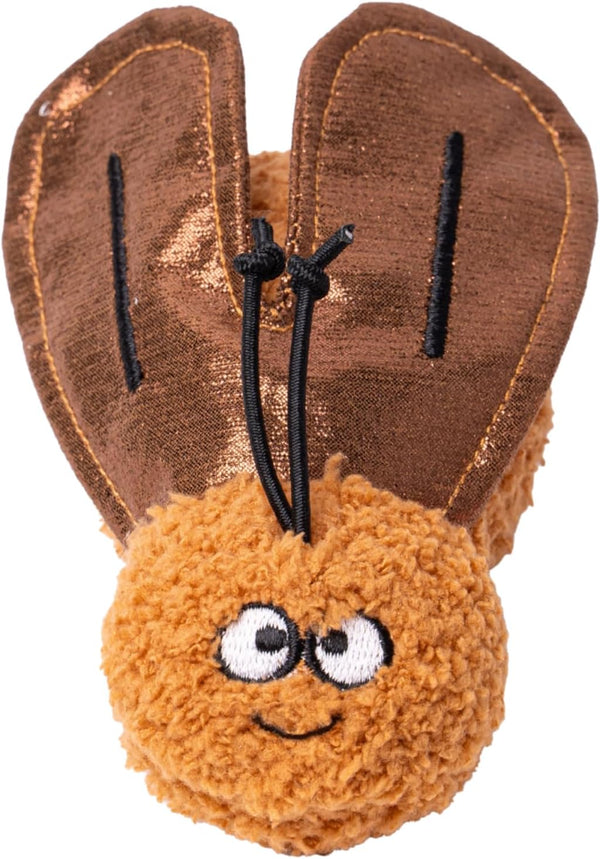 Interactive Catnip Cat Plush Toy, Insect Theme, 5'', for All Breed Size