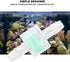 TOPINCN 10PCS ABS Aquarium Bio Filter Breeding Fry Betta Shrimp Green Silicone Tube Filter