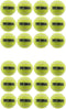 PetSport Yellow Tennis Ball Dog Toys, 24 Pack Medium (2.5") Non-Toxic Felt & Rubber Tuff Balls