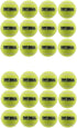 PetSport Yellow Tennis Ball Dog Toys, 24 Pack Medium (2.5") Non-Toxic Felt & Rubber Tuff Balls