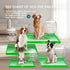 23 x15 MEEXPAWS Dog Pee Pad Holder Tray Foldable, Puppy Pad Holder Liner Base High Side, Dog Litter Box Indoor