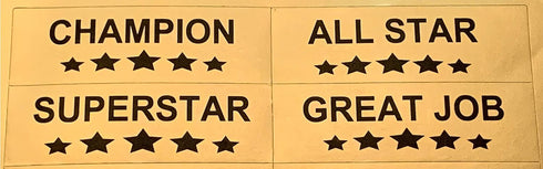4 Express Medals Dairy Goat Award Trophy Party Favor Gift Prize Including Gold Color Decals to Custom Personalize The