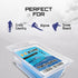 ZUMWax Iron-On Ski/Snowboard/Nordic/Cross-Country Wax, 140g, COLD Temp, PFAS-free, eco-friendly, vanilla scent, USA