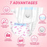 42count) Dono Disposable Pet Diapers Female Dogs Super Absorbent Soft Heating Pee Diapers Liners XXS-M, Puppy Diapers