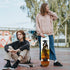 Sefulim Complete Skateboard - 31 x 8 Inch 7 Layer Canadian Maple Double Kick Deck for Boys Girls Teens Adults