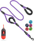 Dog Leash, 5 FT Heavy Duty Double Handle with Comfortable Padded and Reflective Rope for Small, Medium, Large Dogs