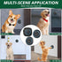 Yoiilifee 1000 IP65 60 (2 Dog Door Bell for Potty Training, Smart Wireless Doggie Doorbell to Go Outside, Feet Long
