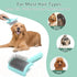 Large Slicker Brush for Dogs & Cats - Extra Long Pin Shedding Brush for Thick Undercoat, 25mm (1"), Green