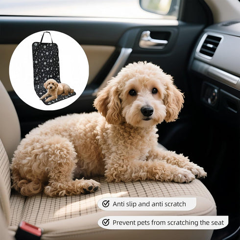 BUBBLE-FLY Hammock,Easy Design,19.29x17.3 Inch,Heavy Waterproof Pet Car Seat Cover for Dogs&Cats,Non-Slip Oxford Fabric