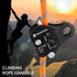NewDoar Rope Grab Ascender Riser Adjuster - Fits Rope for Rock Climbing Protection and Rescue