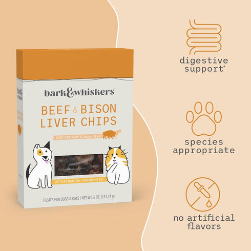 5 oz Beef and Bison Bites for Dogs by Mercola