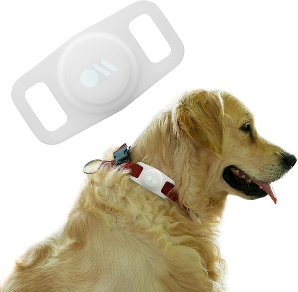 Case-Mate Airtag Dog Collar Holder | Water Resistant Airtag Holder | Protective Case for Dog Collar - Glow in The Dark