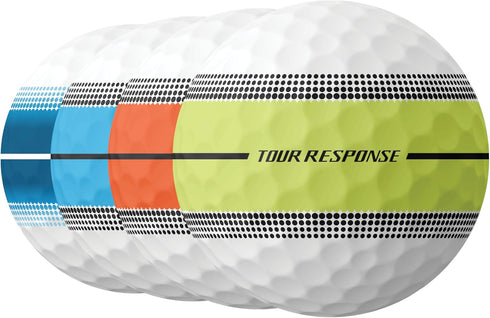 25 Taylormade New Tour Response Stripe Golfbaelle