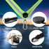 High Visibility LED Night Running Gear, Rechargeable Flashing Sash for Outdoor Safety Walking and Jogging