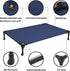 Veehoo Portable Cooling Elevated Dog Bed, Large Raised Pet Cot with Washable Breathable Mesh & No-Slip Feet