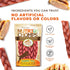 NutriChomps Dog Chews, 6-inch Braids, Rawhide-Free Dog Treats, Healthy, 4 Count, Real Chicken Flavor