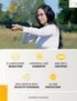TradeSmart All-in-One Shooting Ear Protection - Comfort+ NRR 28 Earmuffs, Glasses & Earplugs with Carry Case