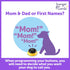 Hunger For Words Talking Pet Next Words Names - 3 Piece Set of Recordable Speech Buttons for Dog Training