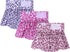 3 Pack QBD07L CuteBone Female Dog Diapers with Skirts Reusable Puppy Dresses Pants for Heat Cycle Period