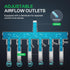 VIVOSUN 317GPH Commercial Air Pump, 15W, 6 Outlet, 20 L/Min for Hydroponic Systems and Aquariums