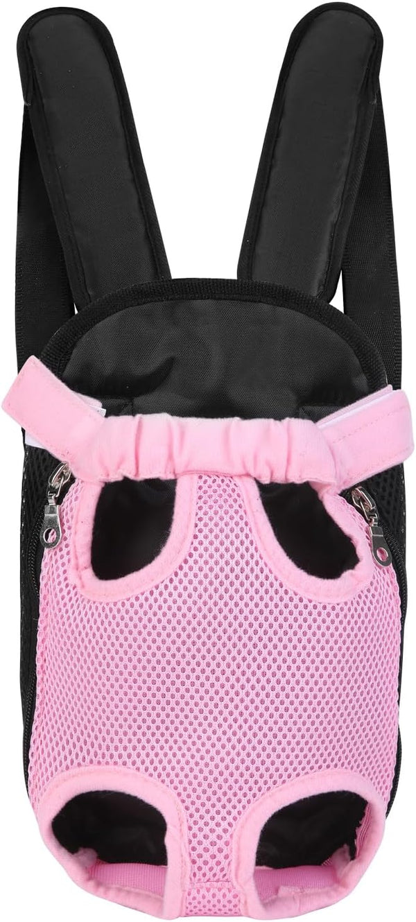 Dog Cat Backpack Carrier, Adjustable for Small Medium Dogs, Pet Front Chest Carriers, Sling Backpack