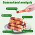 5 Inch 454g/1lb Triple-Flavor Rawhide Chews for Medium & Large Dogs - Chicken, Beef & Chicken Liver Dental Treats