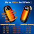 Rechargeable Hand Warmers - 14000mAh Electric Heater, Max 20 Hrs Warmth, Dual-Side Heating, 2 Pack