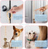 Hanging Door Bells for Potty Training - Decorative Dog Door Bells for Puppy Supplies, Black and White Strap