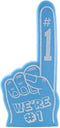 Giant Foam Finger 18 Inch, We're Number 1 Foam Hand for Cheerleading, Sports Events, Vibrant Colors