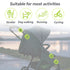 Goktvai 6 Pcs Reflective Bands Strip for Strollers, High Visibility Elastic Safety Reflective Tape Identifier Baby
