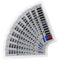 10pcs Liquid Crystal Suite Thermometer Strips for Fish Tank Temperature Gauge and Brewing Supplies