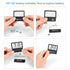 capetsma Aquarium Thermometer, Digital Fish Tank Thermometer with Large LCD Screen, Records High & Low Water Temperature