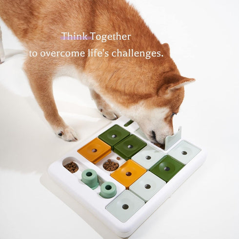 Dog Puzzle Toy 3 Levels, Interactive Toys for Mental Stimulation, Treat Puzzle for All Breeds