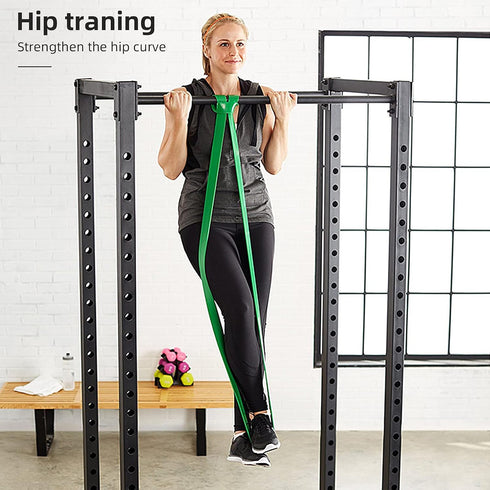 Pull Up Resistance Bands Set of 4 for Men and Women, Assistance Band for Home Fitness and Powerlifting