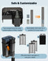 3 15 60 Pawfly W Aquarium Filter, Gallon Fish Tank Filter, GPH Hang on Back Aquarium Filter with Adjustable Water Flow