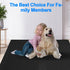 DOPLUSDO 72"72" Washable Pee Pads for Dogs Reusable Puppy Pads Extra Large, Waterproof Pet Training Pads Leakage
